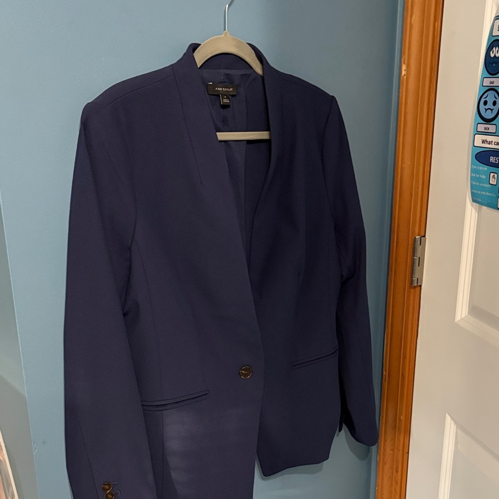 Ann Taylor Midnight Blue Blazer
